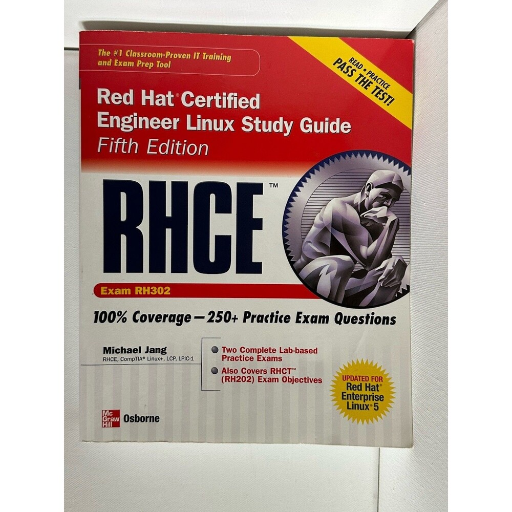 RHCE Red Hat Certified Engineer Linux Study Guide 5th Ed Michael Jang RH302
